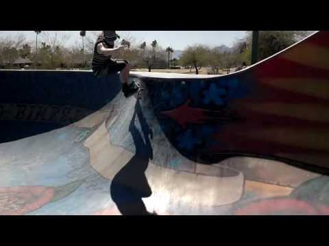 Desert West Pool Skating (Not The Butt!)