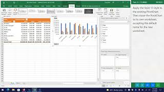 PivotChart Styles and Locations
