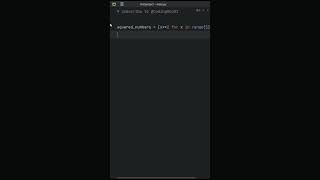 Python Magic: Mastering List Comprehensions in Minutes! #python #pythontutorial