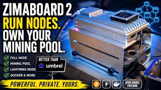 The Ultimate Home Crypto Server? | ZimaBoard 2 Bitcoin + Mining Core Set Up