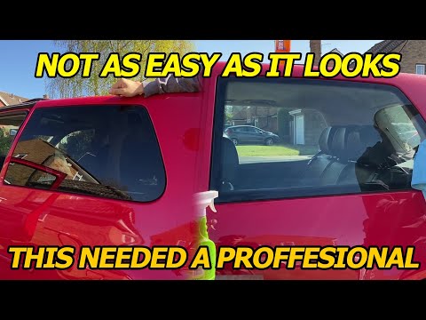Tinting our golf goes WRONG (VW golf PD130)
