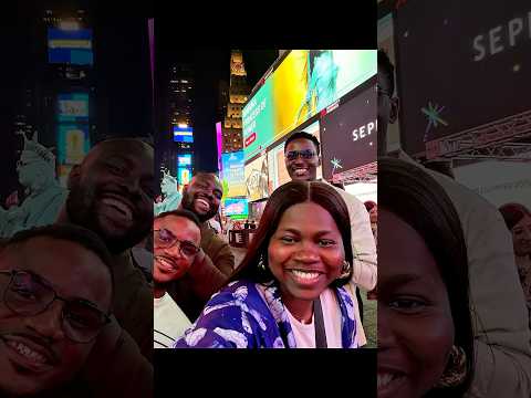 Touchdown in NewYork 🔥 🇺🇸 | Times Square Vibe
