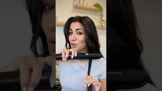 My FAV Flat Iron Hack 😍 #hairstyle #hair #shorts