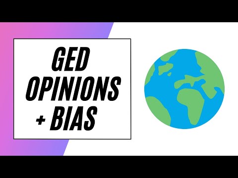 GED Social Studies – Bias and Opinions!