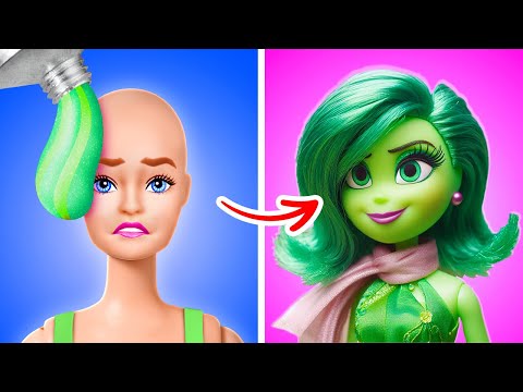 From Barbie To Inside Out 2 Doll *I Made DIY Miniature Emotions*