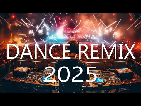 DANCE PARTY SONGS 2025 - Top EDM Remixes Of Popular Club Music | DJ Remix Disco Mix 2025