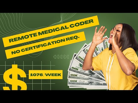 EARN $1076 PER WEEK | NON CERTIFIED MEDICAL CODER JOBS | WORK FROM HOME JOBS