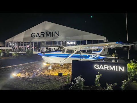 Oshkosh 2023 FISK Arrival ✈︎ Parked at GARMIN!