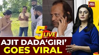 Caught on Cam: Maha Dy CM Ajit Pawar Pressures Cop To Halt Action On Illegal Mining | India Today