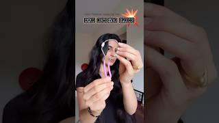 How I Remove Upper Lip Hair at Home #shorts #youtubeshorts #fyp
