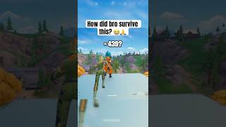 Bro has infinite hp 💀😭 #fortnite #fortniteshorts #gaming