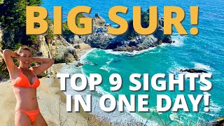 Big Sur-Top 9 Sights in One Day!