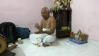 Sengottai rajamani , balasubramanian of Singapore playing Mridangam
