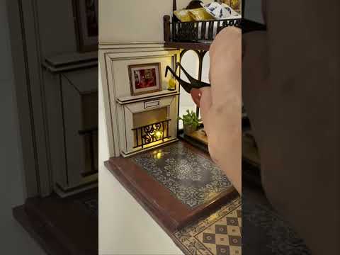 So Satisfying! DIY Time Impressions Dollhouse Kit Build #dollhouse #diycrafts #miniatures