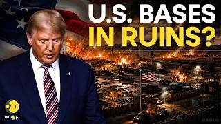 US-Iran War: American Military Bases Under Attack! | Iran Launches Revenge Strikes | WION LIVE