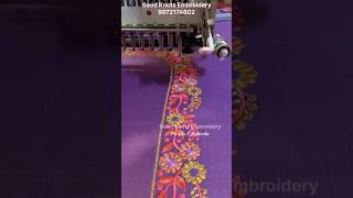 Computer work blouse designs #blousework #embroideryblouse #goodknotsembroidery