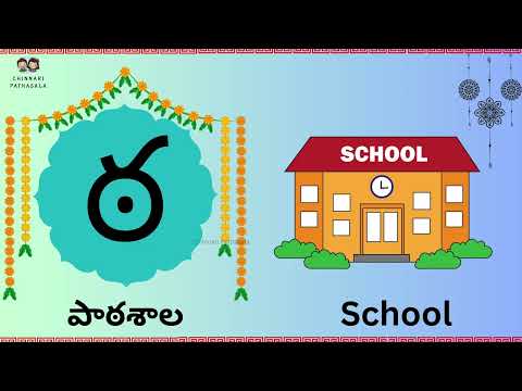 🔡📖 Telugu Letters హల్లులు | Learn Telugu Consonants for Kids | Chinnari Pathasala ✍️🎉