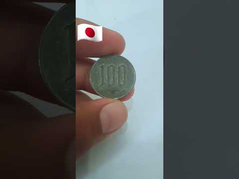 japanese 100 yen coin #collectiblecoins #coinbase #rarecoins #coincollector99