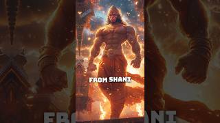 😱 Why Lord Hanuman is the Protector of Shani Dosha! #shorts #hanuman #shanidev #mythology