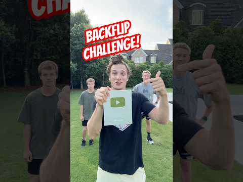 BACKFLIP for 100k SUBSCRIBERS!