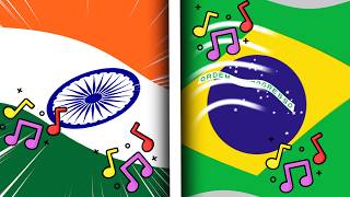 Flags Dance to Their Music🎵 | Flag Animation