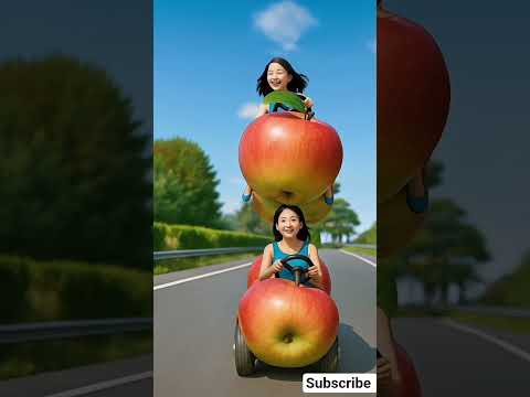Apple car Vs apple aeroplane #like #subscribe #shortviral