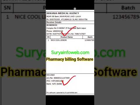 Pharmacy best gst billing software #gst #ytshorts #pharmacy #shorts