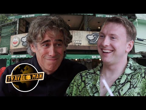 Joe Lycett & Stephen Mangan's Brazilian Lunch with HOT sauce | Travel Man EXTRA