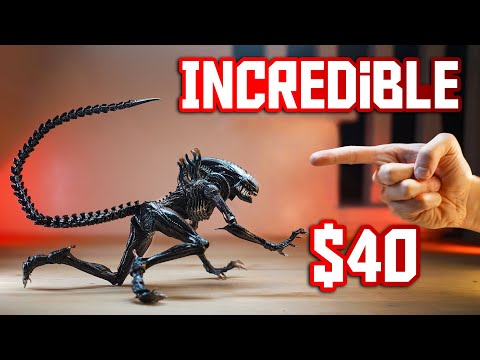 The new NECA Alien has Incredible Value for $40! - Shooting and Reviewing