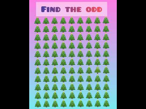 find the odd emoji 🎄 in 5 Seconds 🔥#findtheodd#challenge#shorts