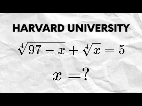 Can You Solve This Harvard Admissions Question? | Olympiad Algebra Problem