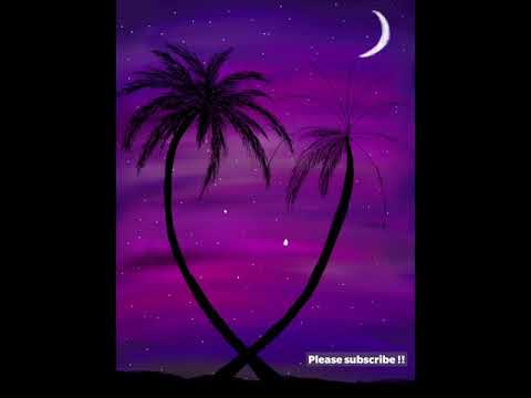 just paint it .. 30 sec simple and beautiful painting using mobile app #shorts