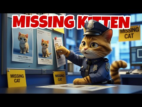 Missing kitten | Carton for kids | For kids | Cat story | Meowing | Meow story | meow music
