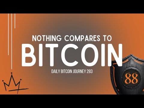 daily bitcoin journey #283 - bitcoin has no competition