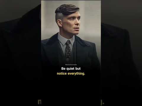 Thomas shelby 🤺🤺attitude WhatsApp status// Notice everything 💥💥