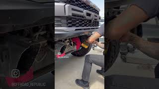 SVC bumper install Gen 3 Raptor