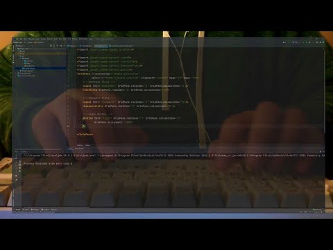 ASMR Programming (No Talking): Login GUI in JavaFX