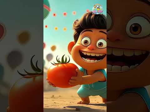 आहा टमाटर - Aaha Tamatar Bade Mazedar | Hindi Rhymes & Poems #hindirhymes #nurseryrhymes