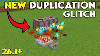 NEW! Infinite Item Duplication Glitch Minecraft Bedrock v26.10+! (Easy Survival)