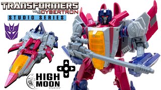 Transformers Studio Series GAMER EDITION War For Cybertron Voyager Class STARSCREAM Review