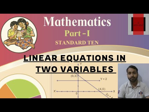 LINEAR EQUATIONS IN TWO VARIABLES | CLASS 10 | LECTURE 1