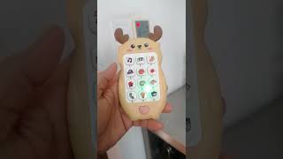 CUTE LEARNING PHONE TOY #digitallearning #satisfying #soundeffects #phonetoy #amazingsound #viraltoy