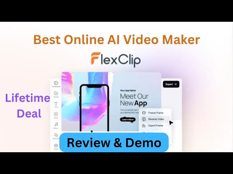 Flexclip Review 2024-Best Ai Video Maker-Lifetime Deal Only $69