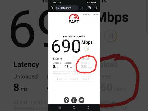 Amazing Wi-Fi upload speed 👏Vodafone uk broadband speed test 2024