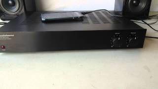 AudioSource Model AMP One/A Stereo Amplifier Demo