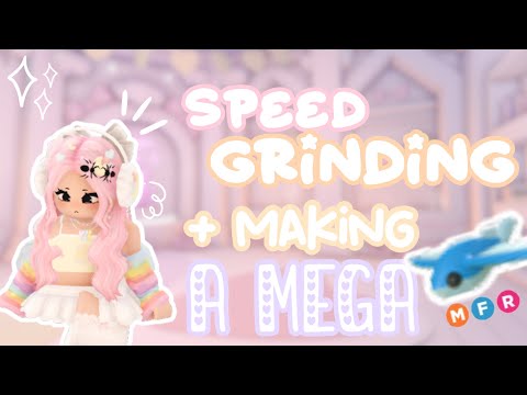₊˚⊹ ᰔ Speed Grinding + Making A Mega! - #adoptme  #adoptmeroblox  ⋆౨ৎ˚⟡˖