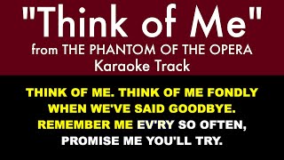 "Think of Me" (25th Anniversary Karaoke) – The Phantom of the Opera | Lyrics on Screen