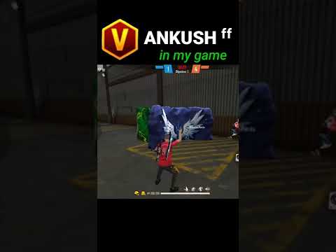I kill Ankush FF in my game ||😂👉 @Ankush FF #shorts