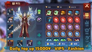 Night Demon MMO Private Server - Daily top up 15000¥ - VIP5 - Fashion ( X7Game )