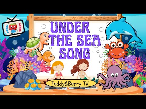 Under the Sea Song for Kids | Learn Ocean Animals | Teddy & Berry TV